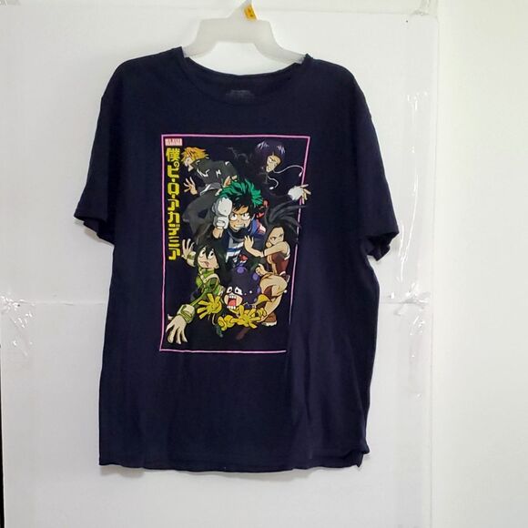 My Hero Academia Anime' Men's T-Shirt TV Show Cartoon Funimation Size XL 46/48 - Picture 1 of 7